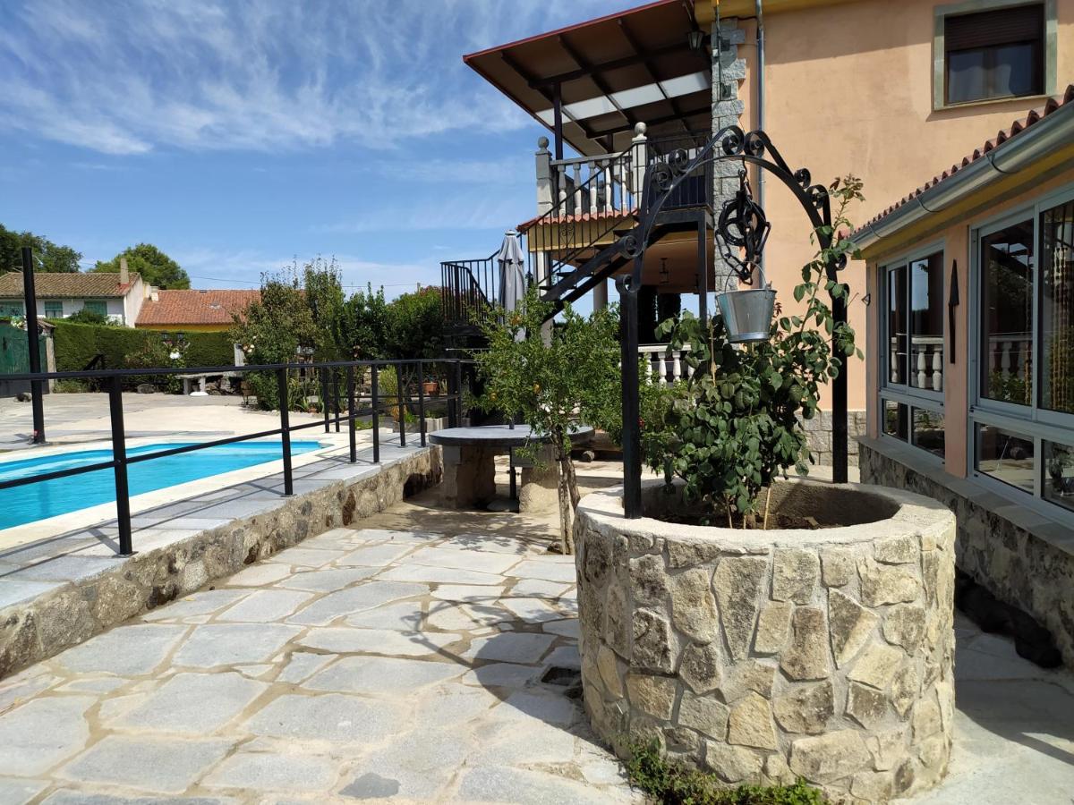 Casa Rural Mi Descanso Valdefuentes de Sangusín Esterno foto